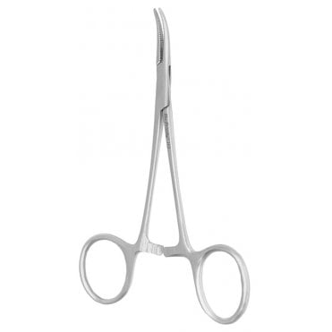 Hu-Friedy 3 Curved Halsted-Mosquito Hemostat - Each