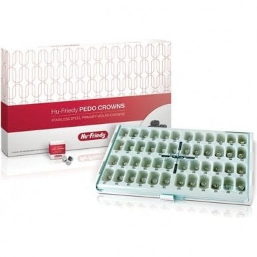 Hu-Friedy Stainless Steel Primary Molar Crown Pedo Intro Kit