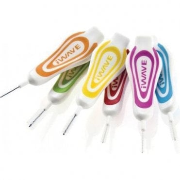 i-Wave Interdental Brush 0.7mm Yellow (W-IDM) - Pk5
