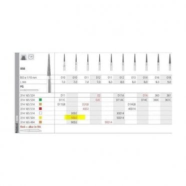 Intensiv Burs FG 858 314 165 504 (50D2) - Pack6