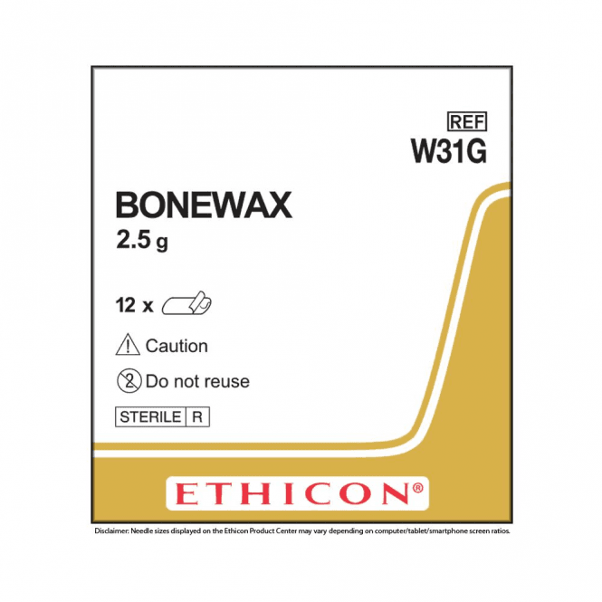 Johnson & Johnson Ethicon Bone Wax 2.5g (W31C) - Box12