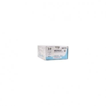 Johnson & Johnson Mersilk Braided Silk Suture 3/0 (W577H)