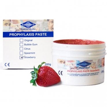 Kemdent Prophylaxis Paste Strawberry 200g - Each