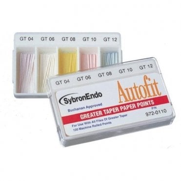 Kerr Analytic Autofit G/T Paper Points Size .08 (972-0113)