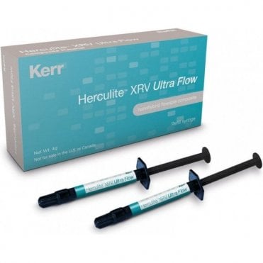 Kerr Herculite XRV Ultra Flow Syringe A2 2x2g (35408) -Pack2
