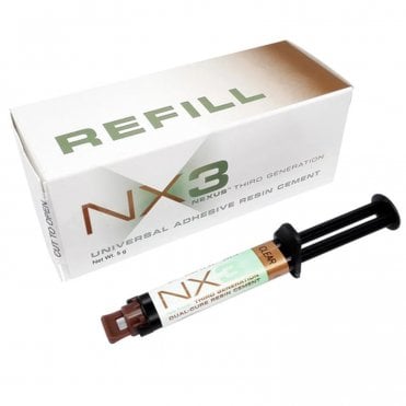 Kerr NX3 Nexus Dual-Cure Syringe Bleach 5g (33646) - Each