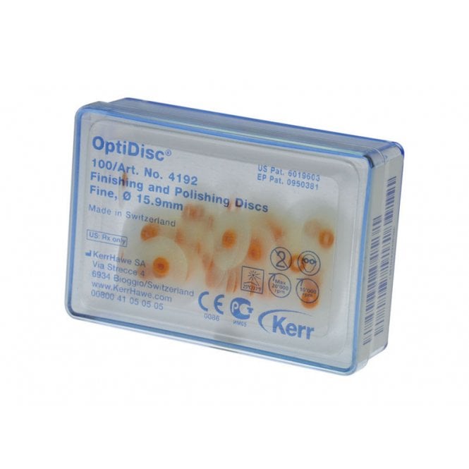 Kerr OptiDisc Refill Packs - 15.9mm Fine (4192) - Box 100