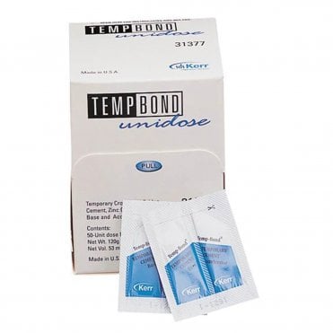 Kerr TempBond Unidose 50x2.4g (37296) - Box50
