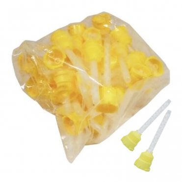 Kerr Wash Mixing Tips - Small Yellow (29363) - Pack 48