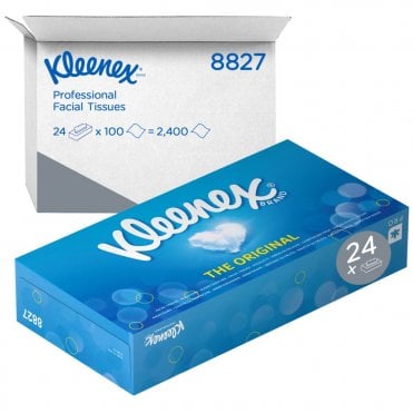 Kimberly-Clark Kleenex Tissue 2 Ply White (8827) - Case24