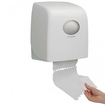 Kimberly-Clark Mini Jumbo Toilet Roll Dispenser (6958) -Each