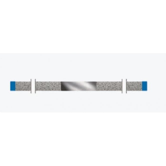 Komet Diamond Strip 0.21mm Blue (DS37D) - Pack10