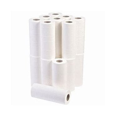 Kruger 10inch 2Ply White Couch Roll 18 x 40m