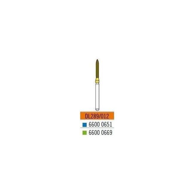 Kulzer Gold Diamond Bur DL289-012C (G892C) - Each