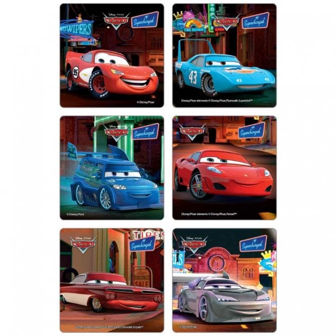 MediBadge Disney Cars Supercharged Stickers - Pack75