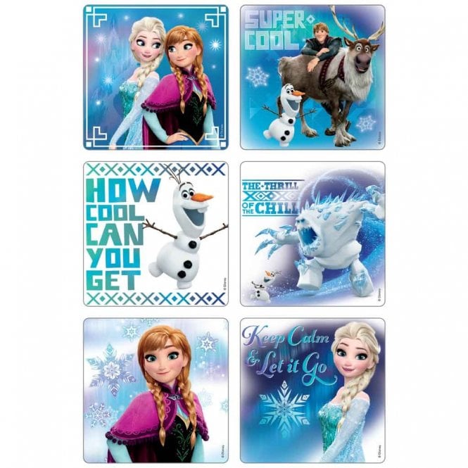 MediBadge Frozen Gliter Stickers - Pack75
