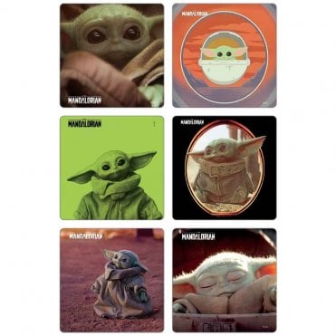 MediBadge Mandalorian: The Child "Baby Yoda" Stickers Pack75