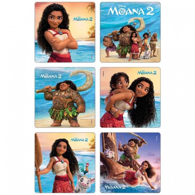 MediBadge Moana 2 Stickers  - Pack75