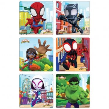 MediBadge Spidey & His Amazing Friends Stickers - Pack75