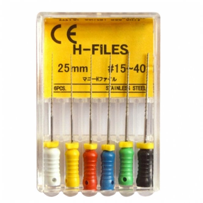 Medicept H Files L25mm Size 55 - Pack6