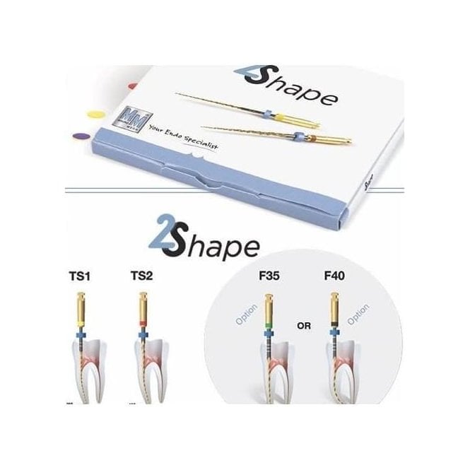 Micro-Mega 2Shape Sterile Finisher 21mm 4% 040 - Pack5