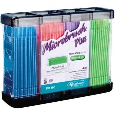 MicroBrush Plus Regular Size Assorted Refill (PR400)-Pack400