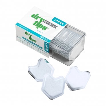Microbrush Reflective DryTips Large Silver (291726) - Box50