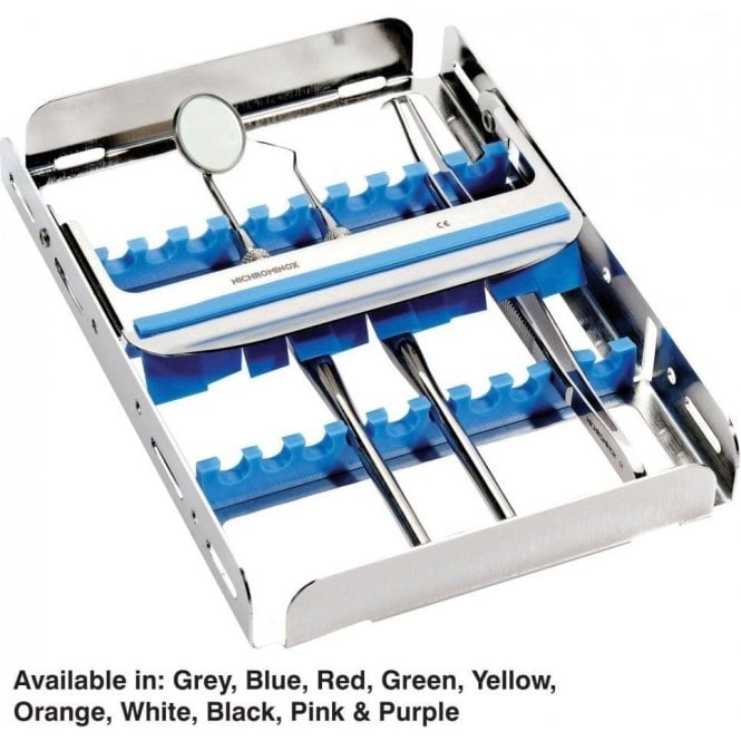 Nichrominox Instrument Cassette Easy Clip 10 Blue - Each