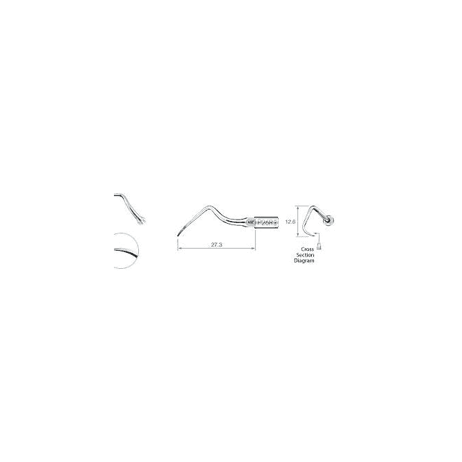 NSK Varios Perio Tip P26R Right Curved (Z217426) - Each