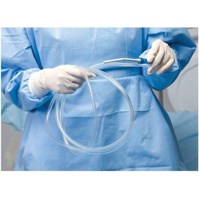 Omnia Surgical Aspirator 2.5m with Cannula Cattani Sterile