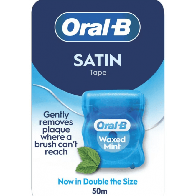Oral-B Satin Tape Mint 50m- Each