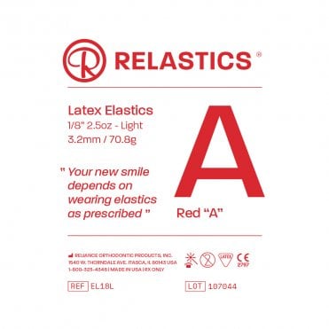 Patient Elastics Latex Relastics 1/8" / 3.2mm Light 2.5oz