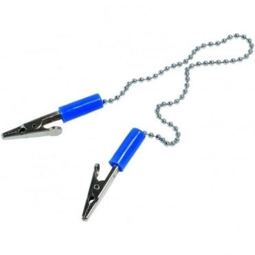 Perfection Plus Bib Chain Crocodile Clip Blue (0110023)