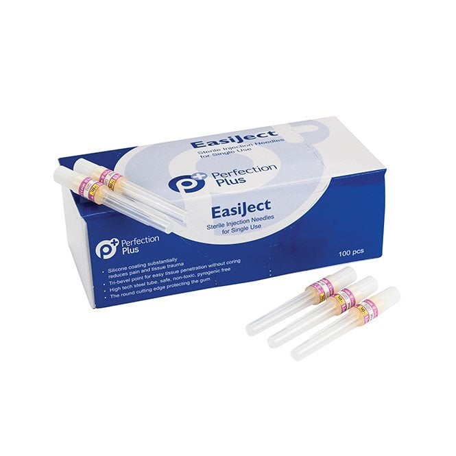 Perfection Plus EasiJect Sterile Needles 27Gx35mm Metric