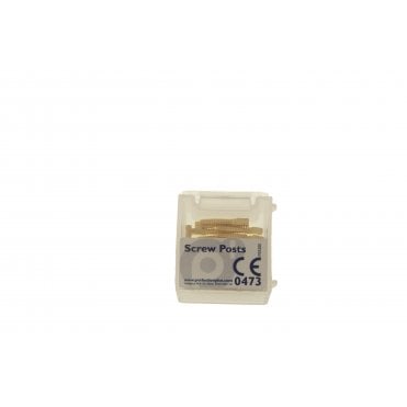 Perfection Plus Gold Screw Posts L6 (0123019) - Pack12