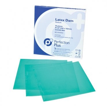 Perfection Plus Latex Dam Green Heavy 6"x6" (004/0037)