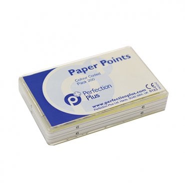 Perfection Plus Paper Points Size 15-40 - Pack200