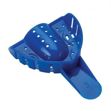 Perfection Plus Plastic Handled Impression Tray Upper Medium