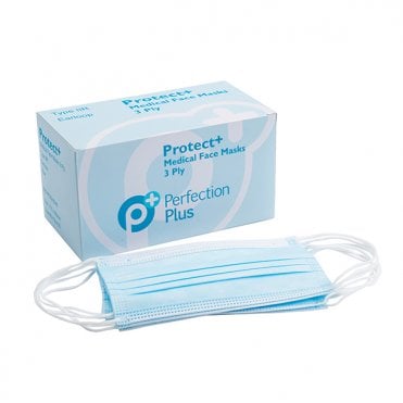Perfection Plus Protect+ Blue Ear Loop Masks (002/0048) - 50