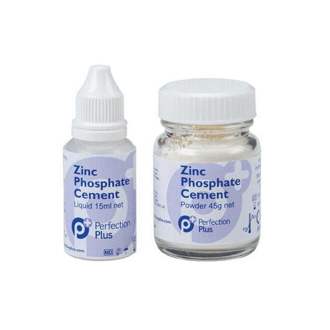 Perfection Plus Zinc Phosphate Cement 45g Powder+15ml Liquid