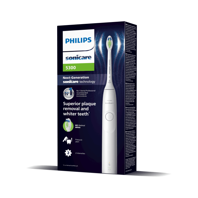 Philips Sonicare 5300 White Toothbrush (HX7108/01)