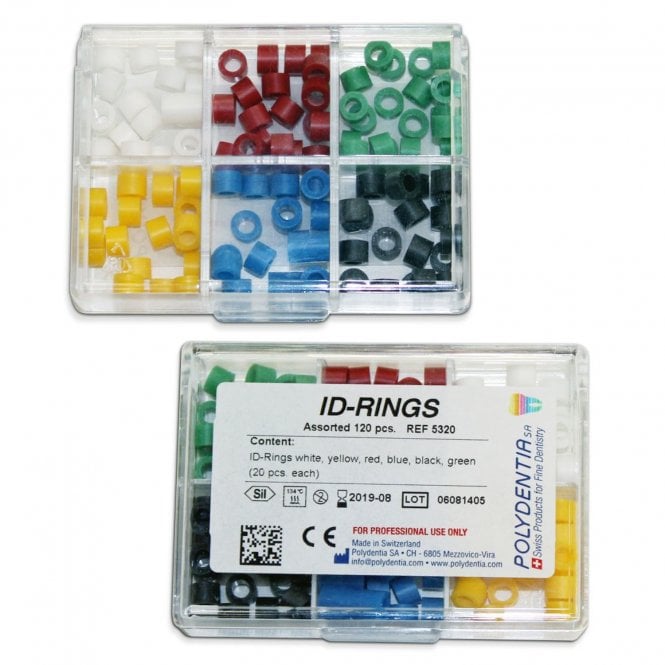 Polydentia ID-Rings Assorted (5320) - Pack120