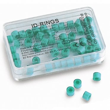 Polydentia ID-Rings Green (5316) - Pack50