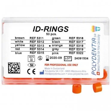 Polydentia ID-Rings Orange (5318) - Pack50