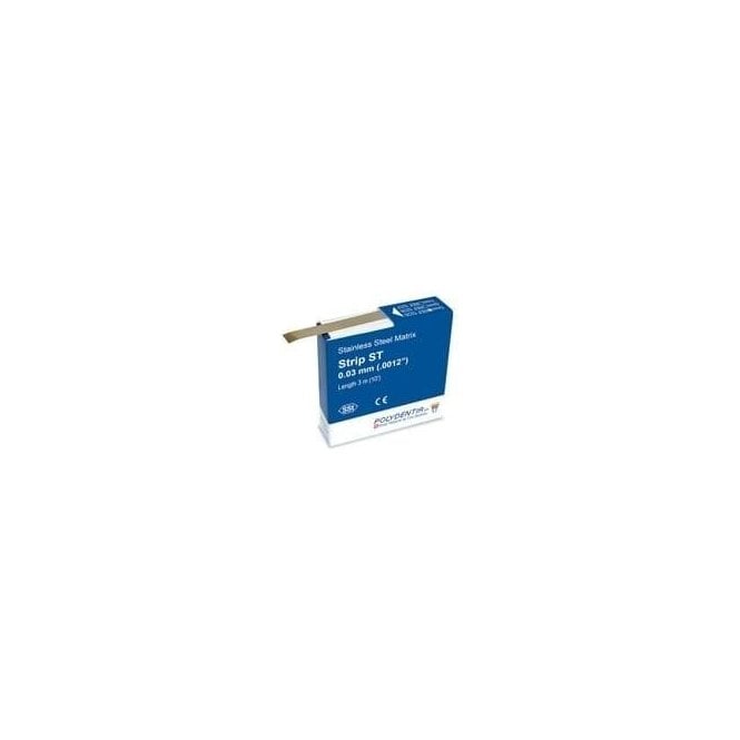 Polydentia ST Matrix Strip 0.03 mm 3m (5236) - Each