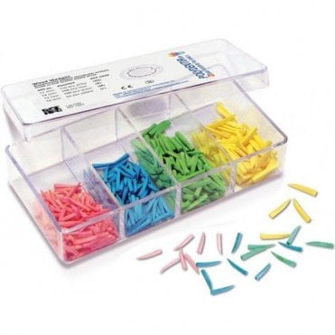 Polydentia Wood Wedges Assorted (5060) - Box600