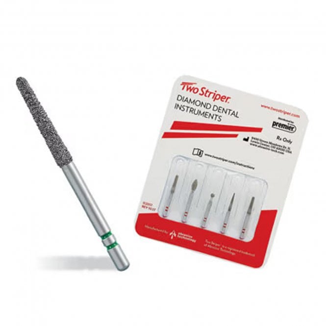 Premier Two Striper Diamond Burs 285.5C - Pack5
