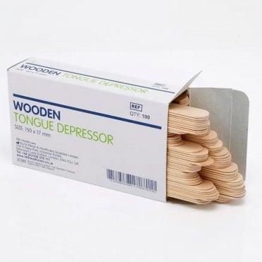 Premier Wooden Tongue Depressors (UN975) - Box100