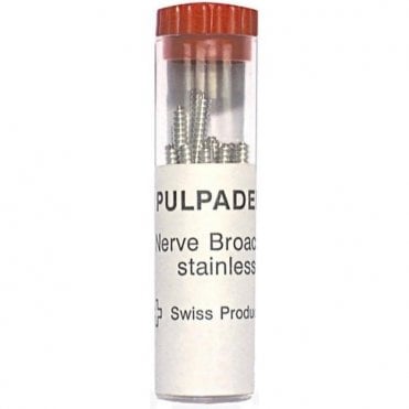 Pulpadent Barbed Broaches Short (21mm) Assorted - Pack12
