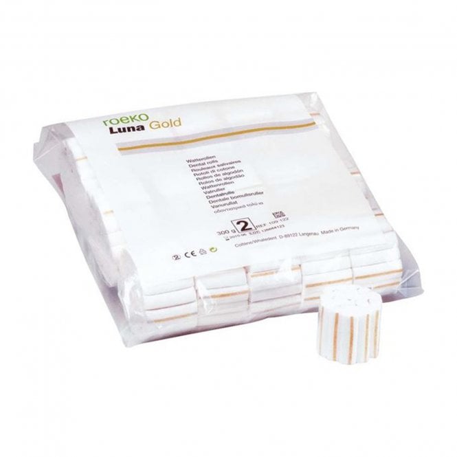Roeko Luna Gold Cotton Wool Rolls No.2 (109102) - Pack1000